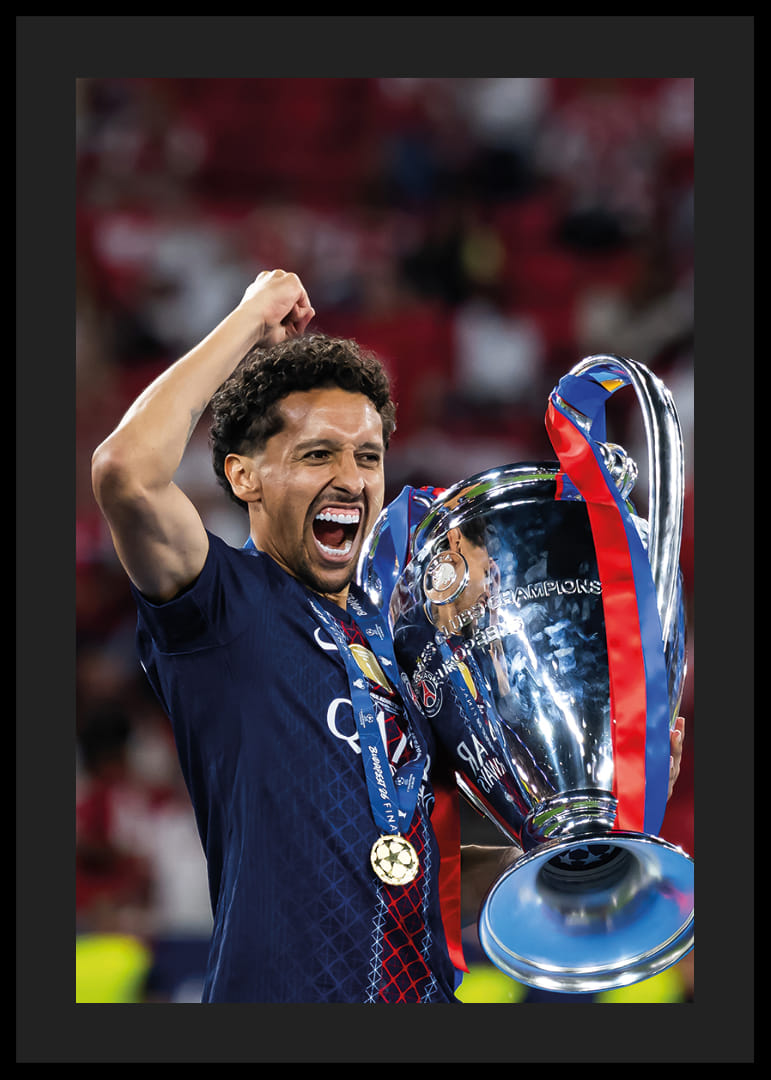 Marquinhos UEFA Bajnokok Ligája 2026 győztesei Paris Saint-Germain PSG 1. helyezett-12