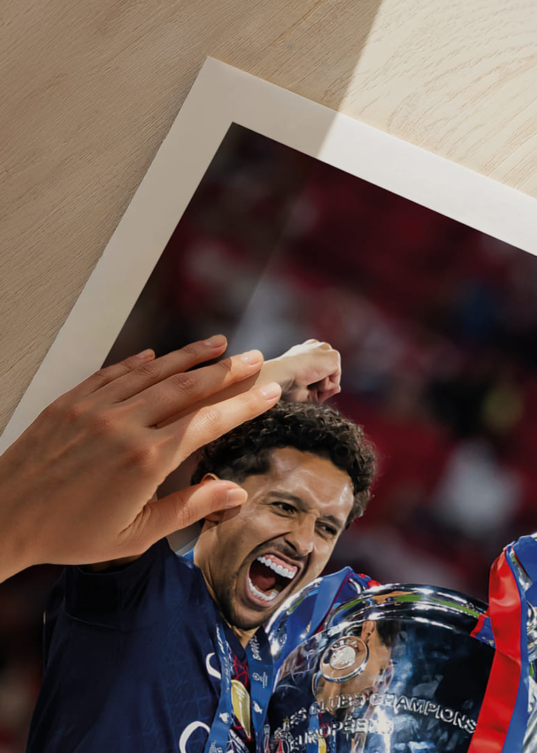 Marquinhos UEFA Bajnokok Ligája 2026 győztesei Paris Saint-Germain PSG 1. helyezett-12