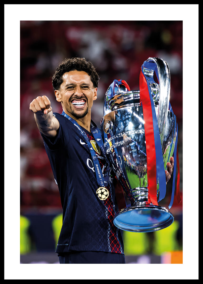 Marquinhos UEFA Bajnokok Ligája 2026 győztesei Paris Saint-Germain PSG 2. helyezett-12