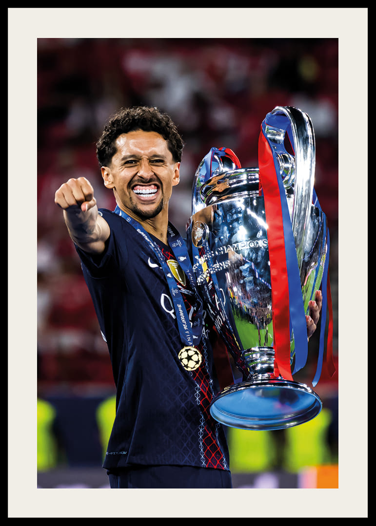 Marquinhos UEFA Bajnokok Ligája 2026 győztesei Paris Saint-Germain PSG 2. helyezett-12