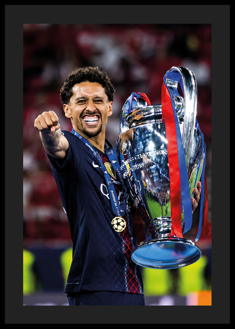Marquinhos UEFA Bajnokok Ligája 2026 győztesei Paris Saint-Germain PSG 2. helyezett-12