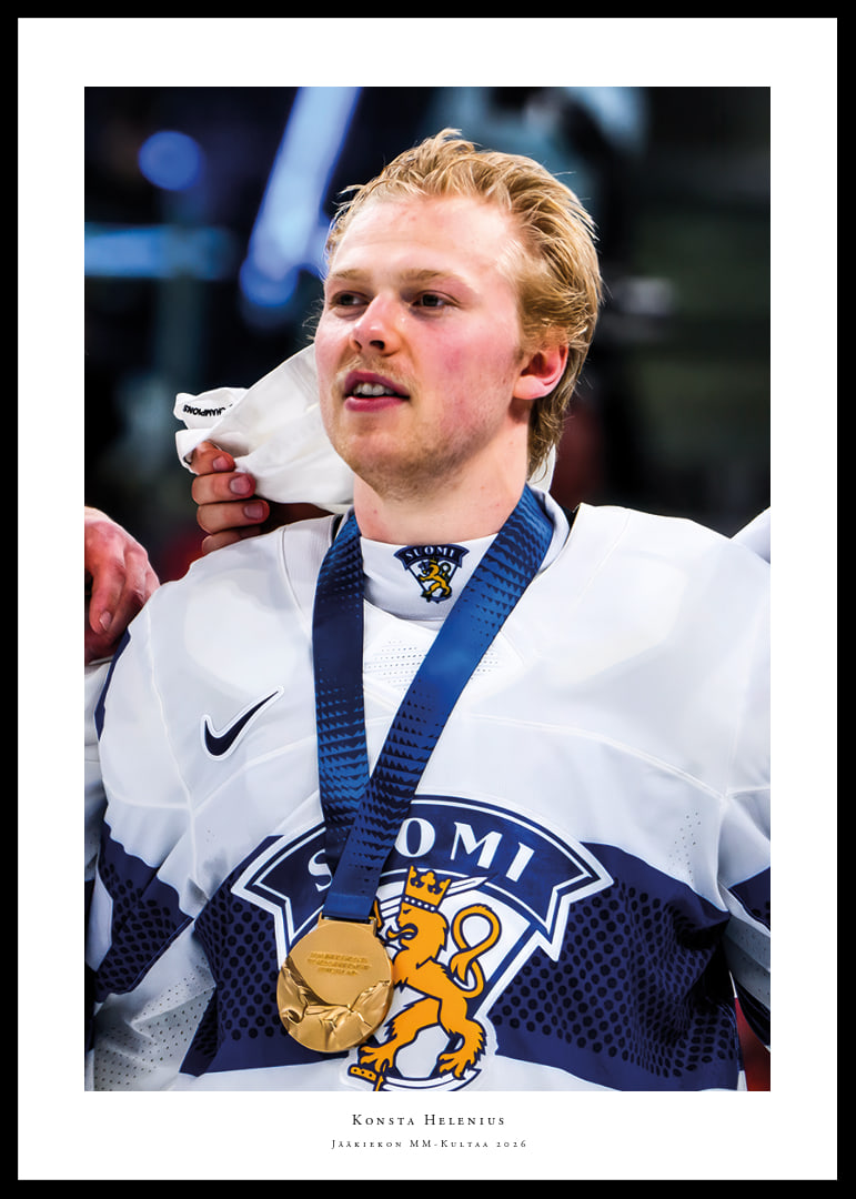 Konsta Helenius Jääkiekon MM-Kultaa 2026 Suomi-12