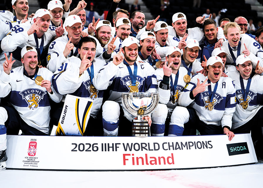 Jääkiekon MM-Kultaa 2026 Suomi No4-12