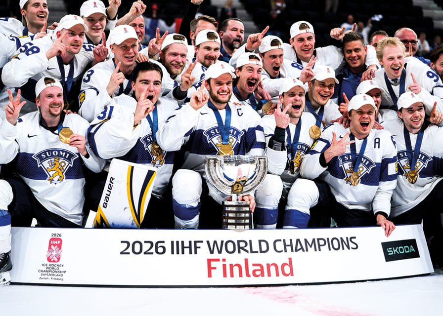 Jääkiekon MM-Kultaa 2026 Suomi No4-12