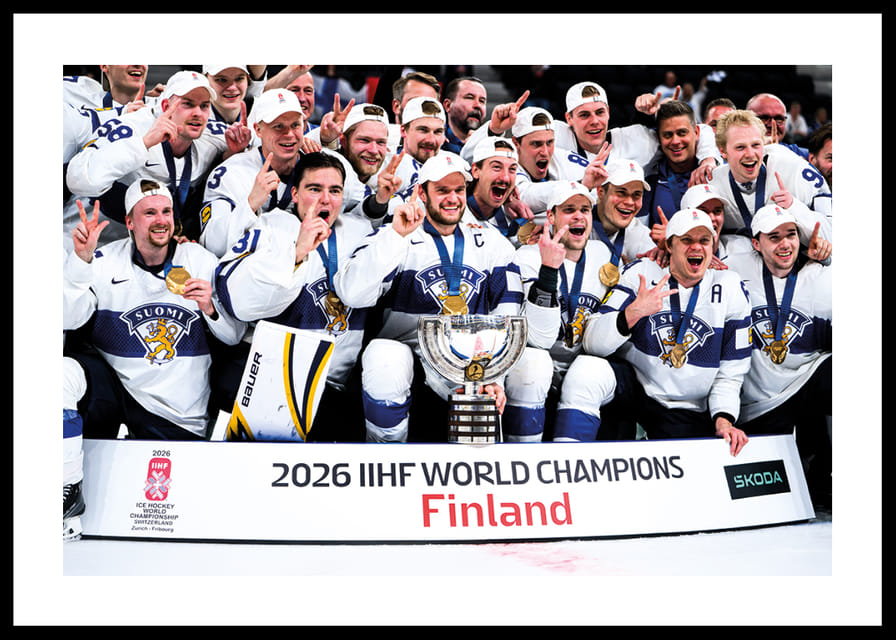 Jääkiekon MM-Kultaa 2026 Suomi No4-12