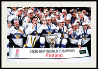 Jääkiekon MM-Kultaa 2026 Suomi No4-4