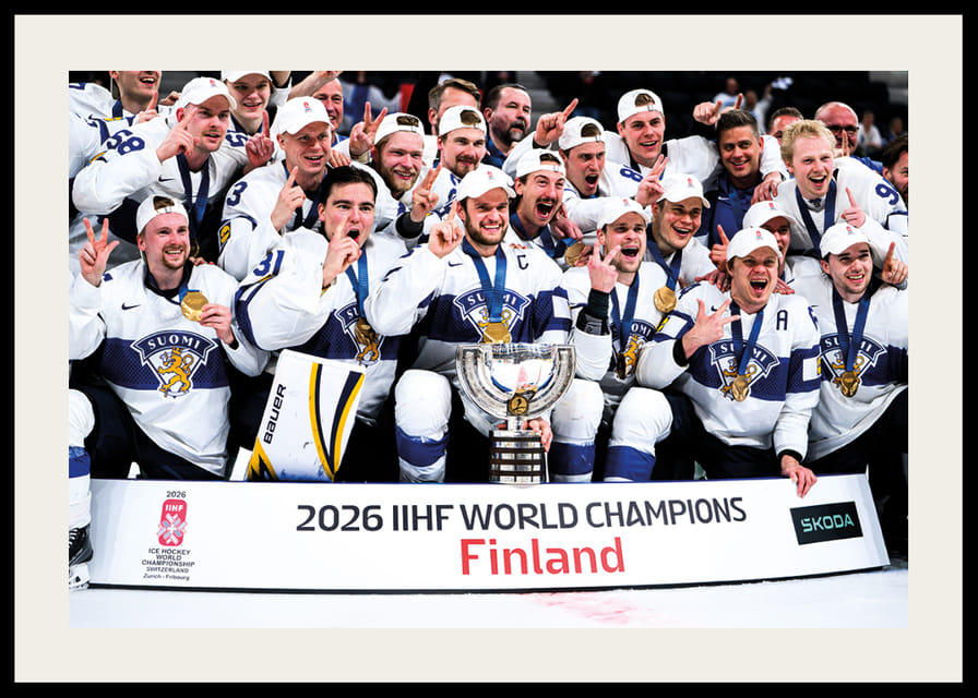 Jääkiekon MM-Kultaa 2026 Suomi No4-12