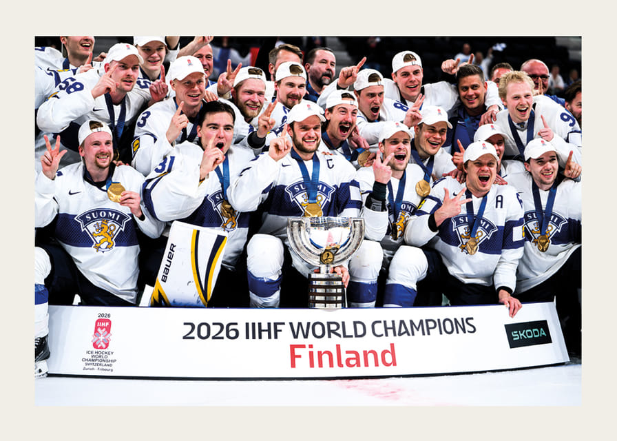 Jääkiekon MM-Kultaa 2026 Suomi No4-12