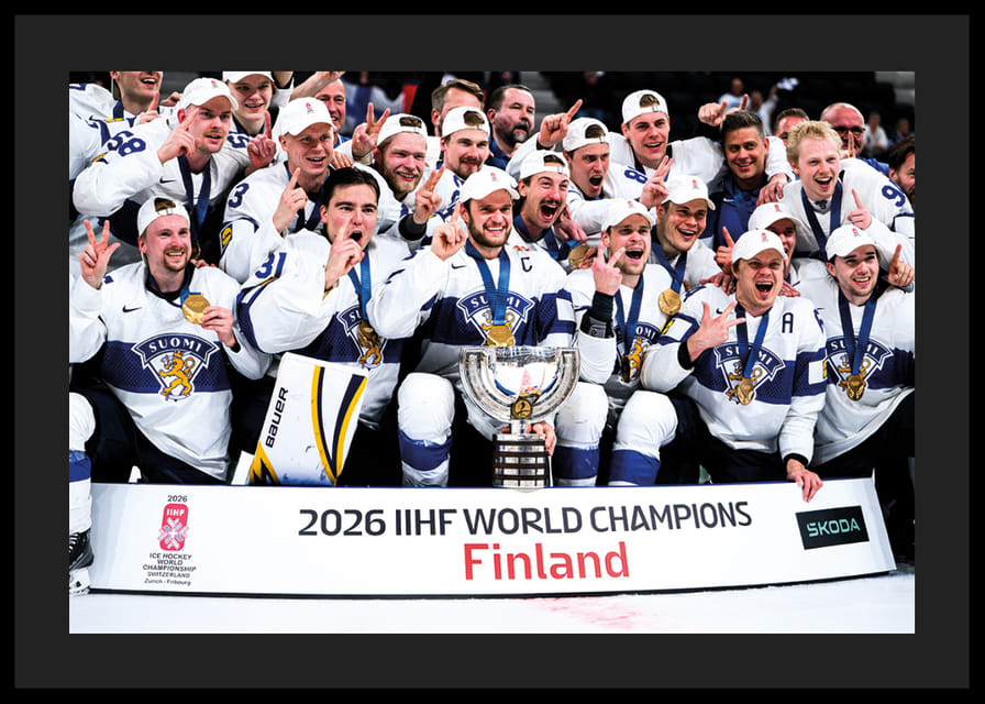Jääkiekon MM-Kultaa 2026 Suomi No4-12