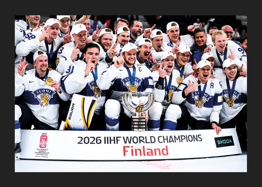 Jääkiekon MM-Kultaa 2026 Suomi No4-12