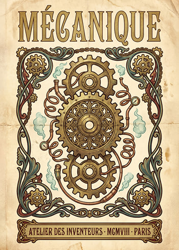 Poster Mécanique