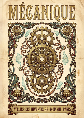 Poszter Mécanique