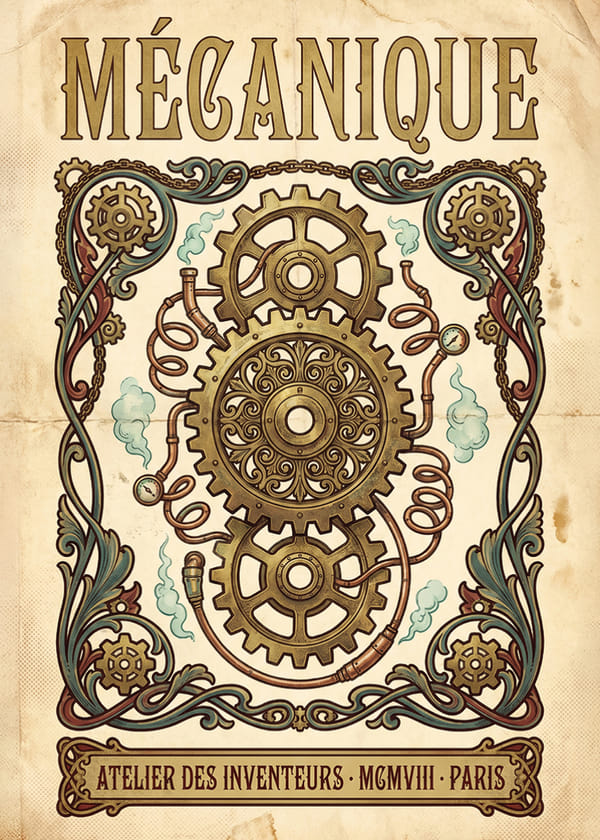 Poster Mécanique