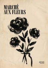 Artistieke bloemen in zwart-wit voegen een elegante charme toe.-7