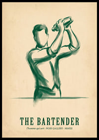 Eine künstlerische Hommage an das Handwerk des Barkeepers.-6