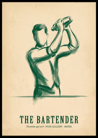 Een artistiek eerbetoon aan het vakmanschap van de bartender.-6
