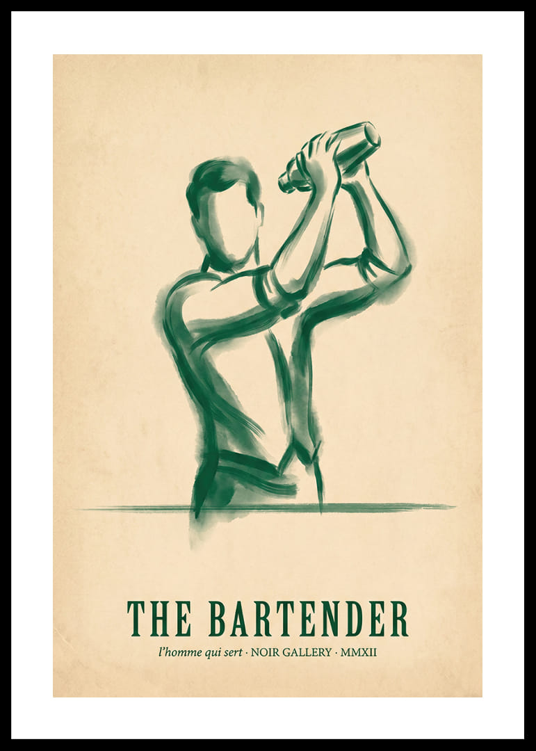 Een artistiek eerbetoon aan het vakmanschap van de bartender.-12