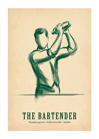 Konstnärlig hyllning till bartenderns hantverk.-1