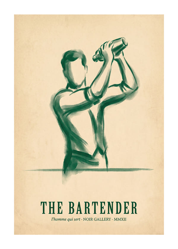 Poster The Green Bartender