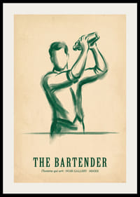 Een artistiek eerbetoon aan het vakmanschap van de bartender.-2