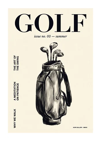 Plakat Golfing Grace