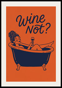 A relaxing moment in the bathtub with a glass of wine.-2