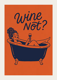 A relaxing moment in the bathtub with a glass of wine.-3