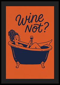 A relaxing moment in the bathtub with a glass of wine.-4