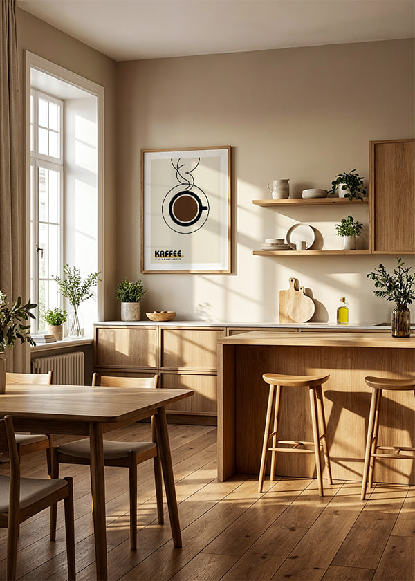 Poster Bauhaus Coffee crossfade