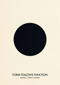 An elegant circle captures the essence of the Bauhaus style.-7