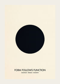 An elegant circle captures the essence of the Bauhaus style.-3