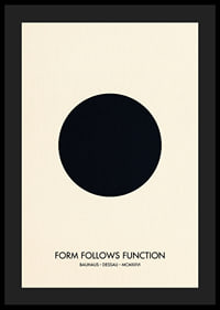 An elegant circle captures the essence of the Bauhaus style.-4