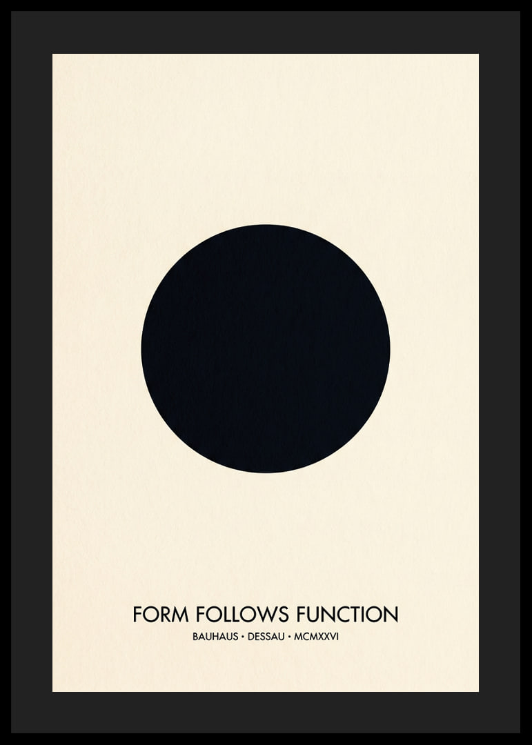 An elegant circle captures the essence of the Bauhaus style.-12