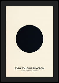 An elegant circle captures the essence of the Bauhaus style.-4