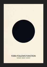 An elegant circle captures the essence of the Bauhaus style.-5