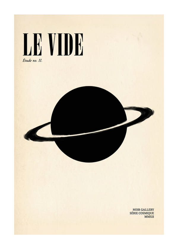 Póster Cosmic Silence