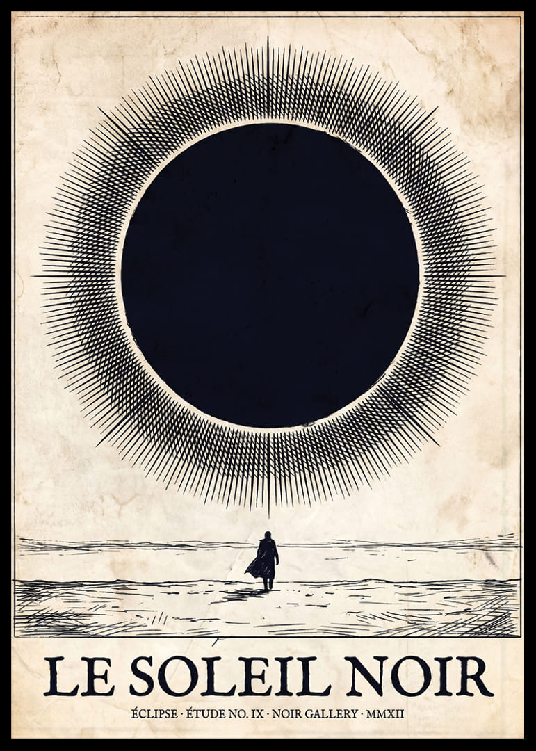 Un misterioso eclipse solar crea dramatismo y profundidad.-12