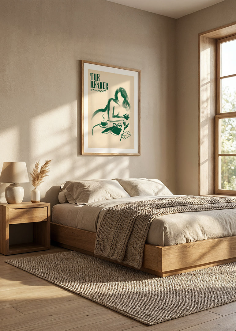 Soft elegance meets literary tranquility in a dreamlike atmosphere.-12