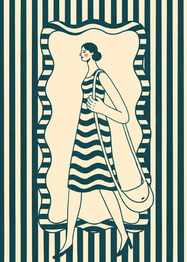 Póster Walking Elegance