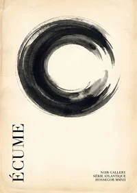 Elegant circle with subtle tones and calm atmosphere.-7