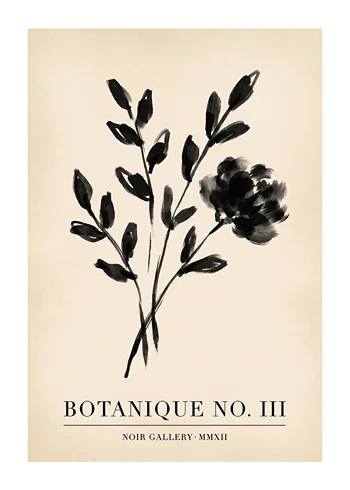Poster Noir Blossom