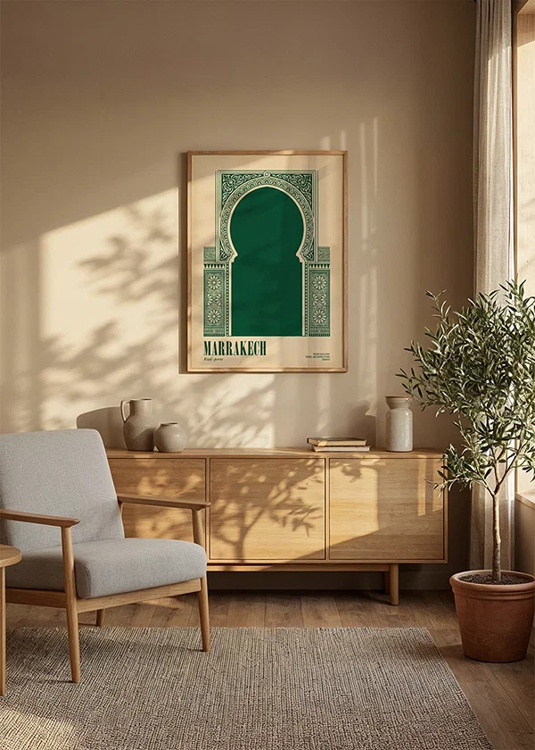 Poster Marrakech Archway crossfade