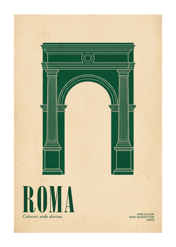Póster Roma Arch Of Constantine