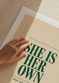 Powerful text on cream colored background for independence.-9
