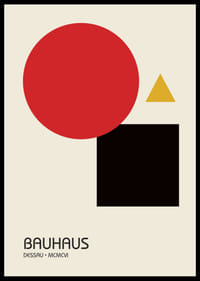 Elegantiškas Bauhaus dizainas su paprastomis formomis ir ryškiomis spalvomis.-6