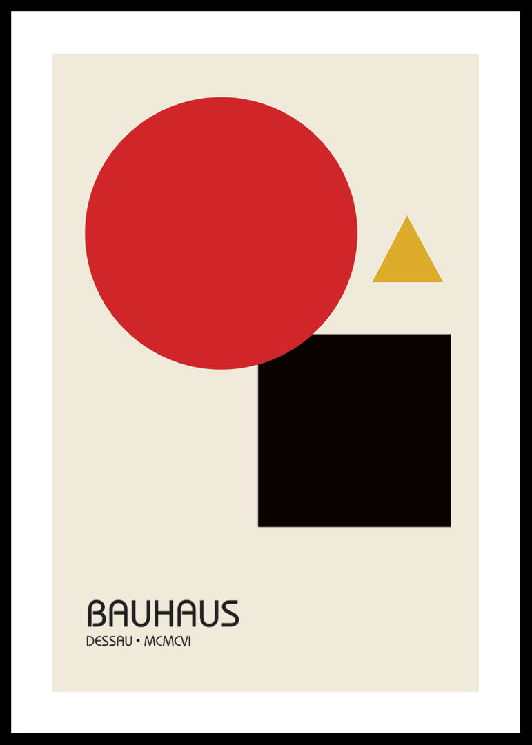 Elegantiškas Bauhaus dizainas su paprastomis formomis ir ryškiomis spalvomis.-12