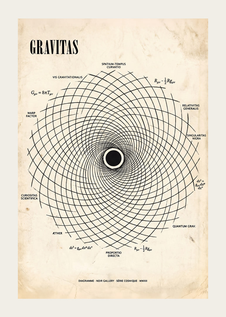 Affiche percutante, d'une profondeur mathématique comparable à la gravité.-12