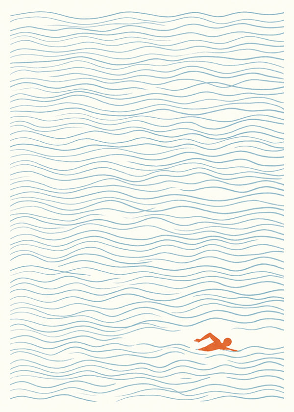 Affiche The Lone Swimmer
