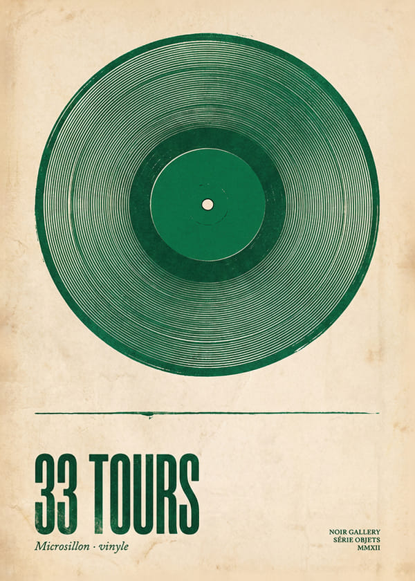 Poster Retro Vinyl
