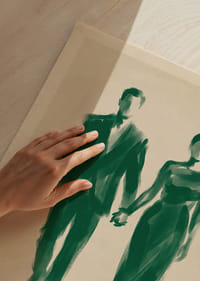 Stilīgs un elegants harmoniskas pastaigas ilustrējums.-3